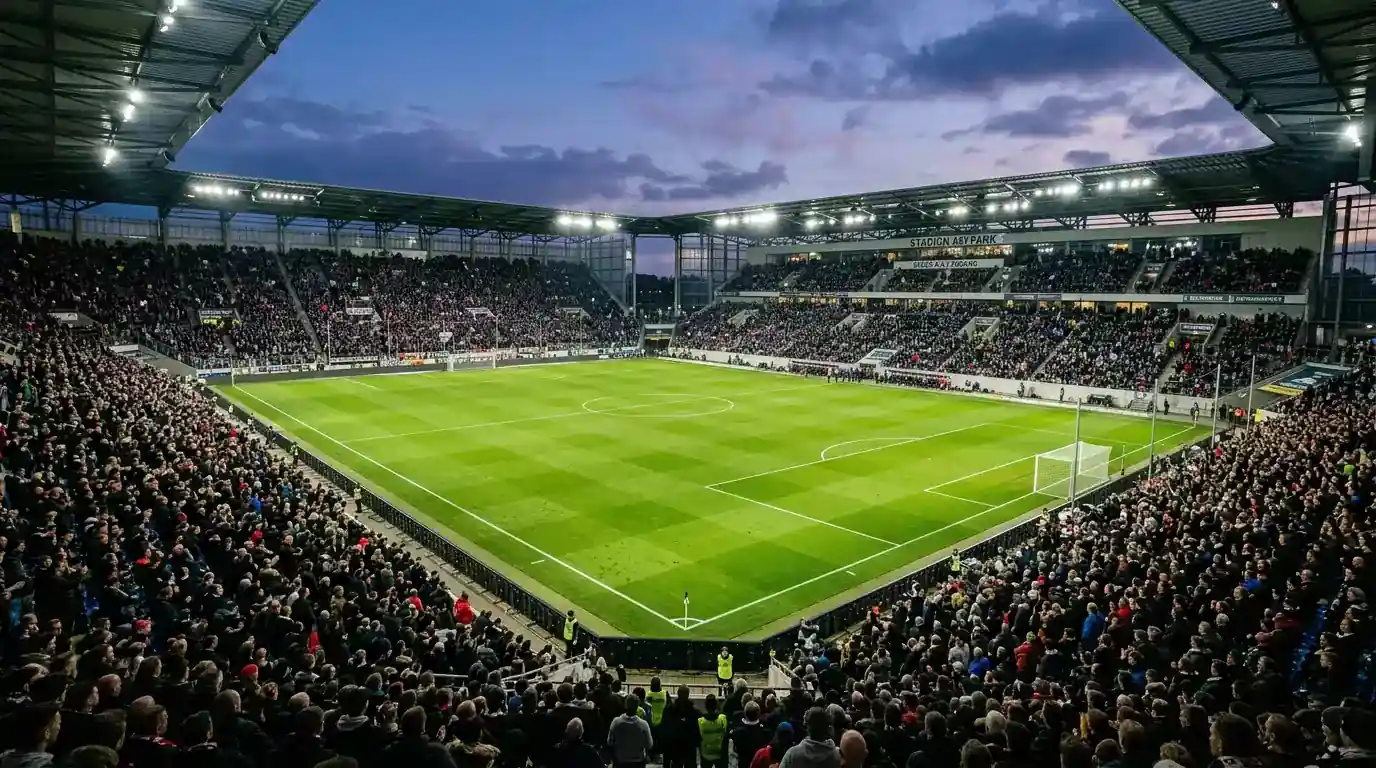 Spielfeld vor dem Anpfiff von SL Benfica gegen FC Porto im Estádio da Luz